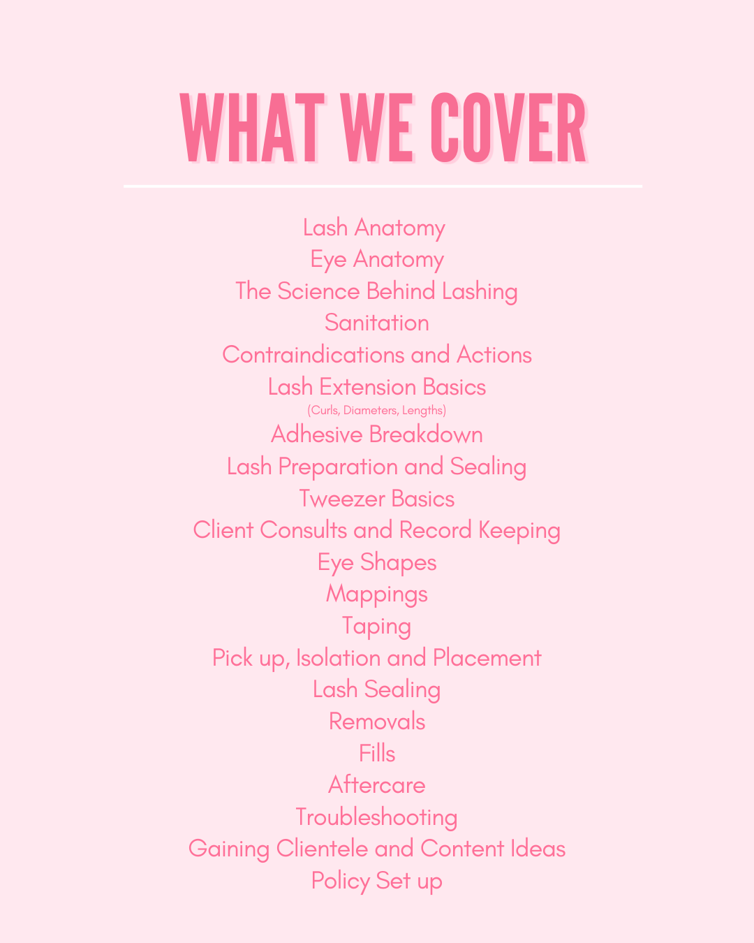 Beginners class (Intro to Lashing)