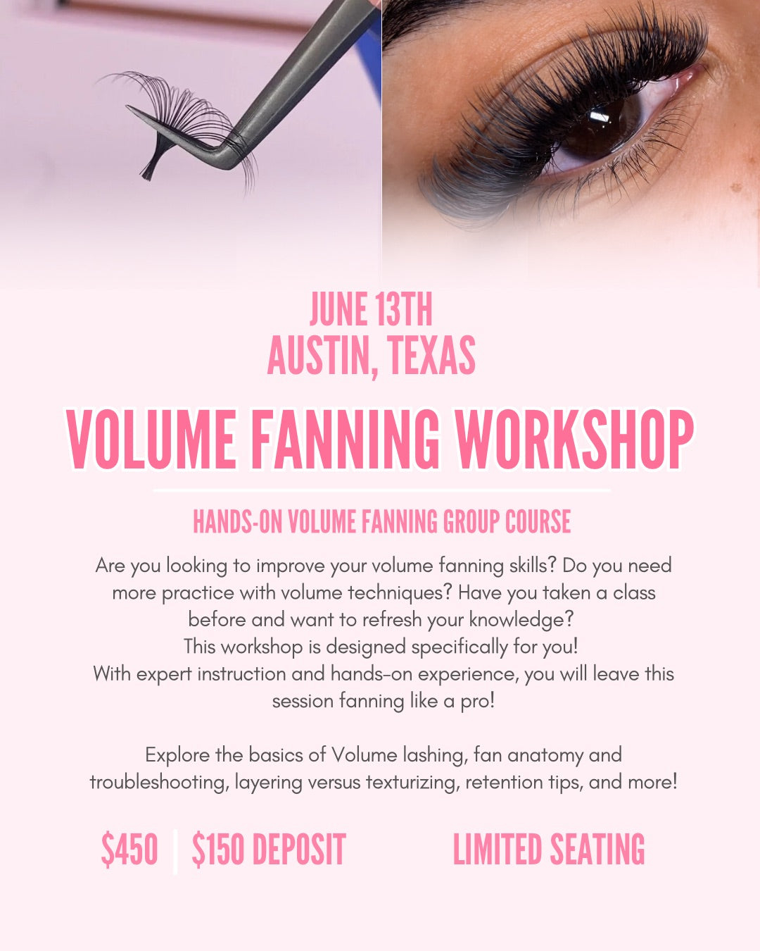 Austin, Texas Fanning Workshop - 6/13
